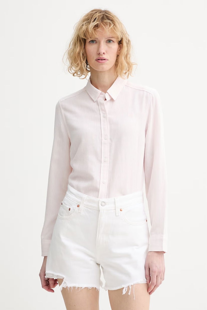 Levi's cămașă din amestec de in NEW CLASSIC FIT BW