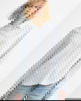 Levi's cămașă din amestec de in NEW CLASSIC FIT BW