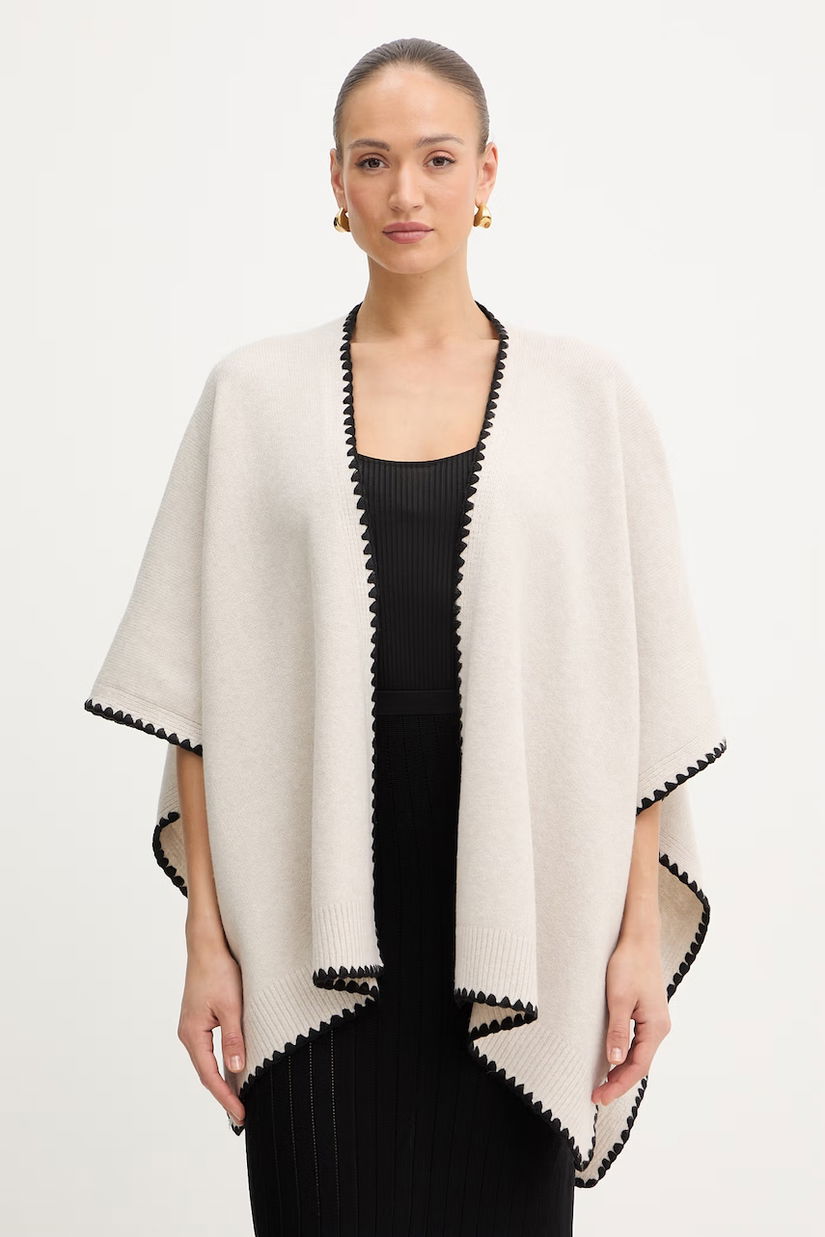 Morgan poncho din amestec de lână