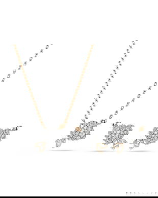 Swarovski colier si cercei IDYLLIA