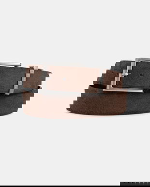 Trussardi curea din piele întoarsă