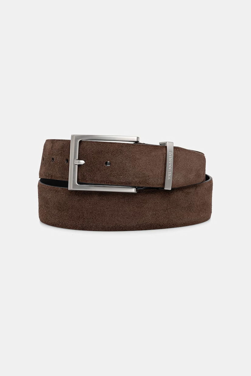 Trussardi curea din piele întoarsă