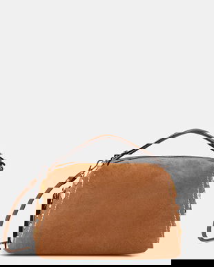 Gianni Chiarini geantă de mână din piele întoarsă ALIFA