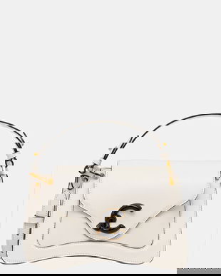 Coccinelle poșetă de piele C-ME CALF&MARB