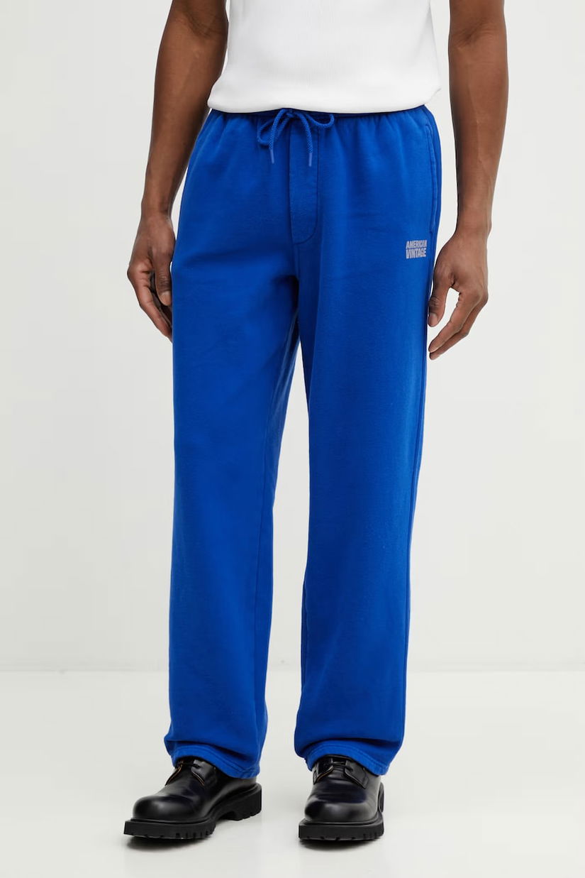 American Vintage pantaloni de trening din bumbac