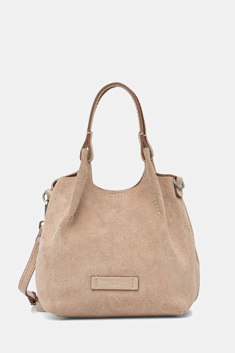 Gianni Chiarini geantă de mână din piele întoarsă DUA