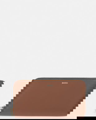 BOSS portofel de piele