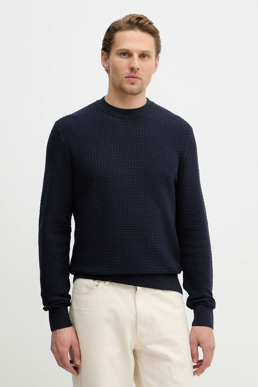 BOSS pulover de bumbac