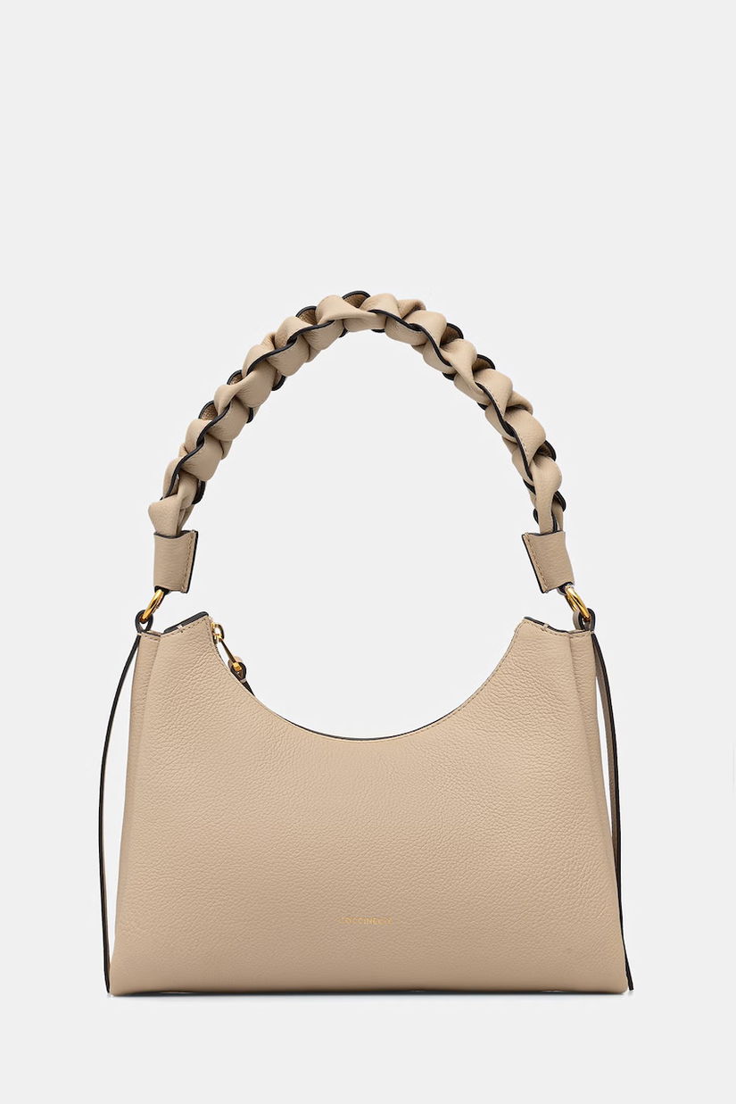 Coccinelle poșetă de piele BOHEME GRANA DOUBLE