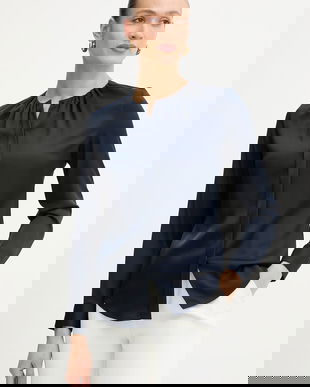 BOSS cămașă de mătase