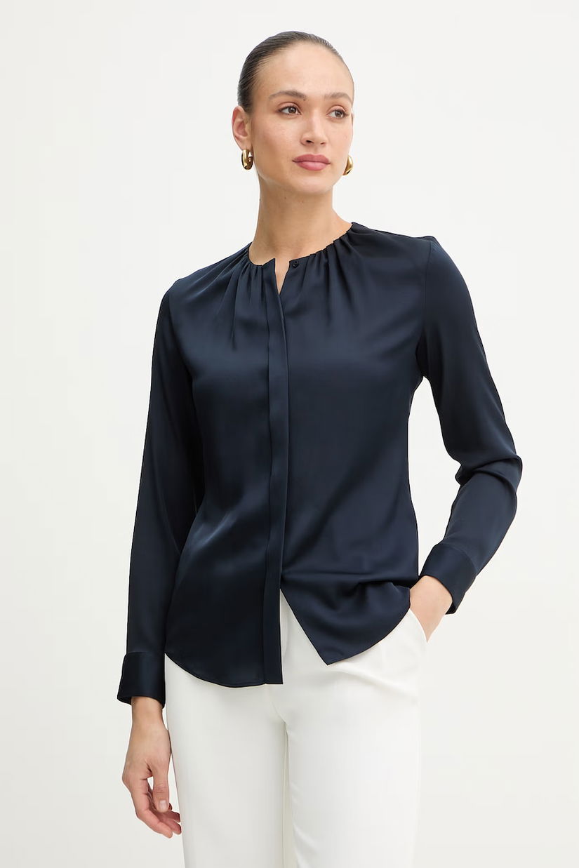 BOSS cămașă de mătase