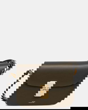 A.P.C. poșetă de piele Sac Grace Small