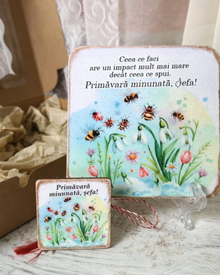 Set cadou martisor pentru sefa