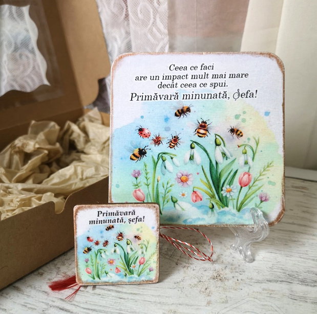 Set cadou martisor pentru sefa