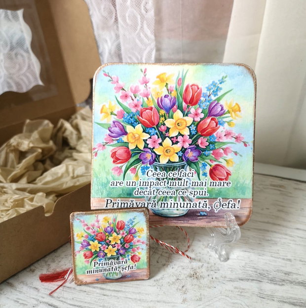 Set cadou martisor pentru sefa