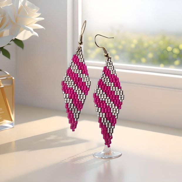 Cercei Diamond Fuchsia