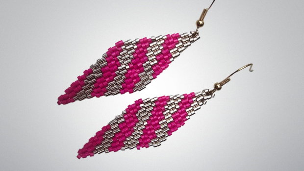 Cercei Diamond Fuchsia