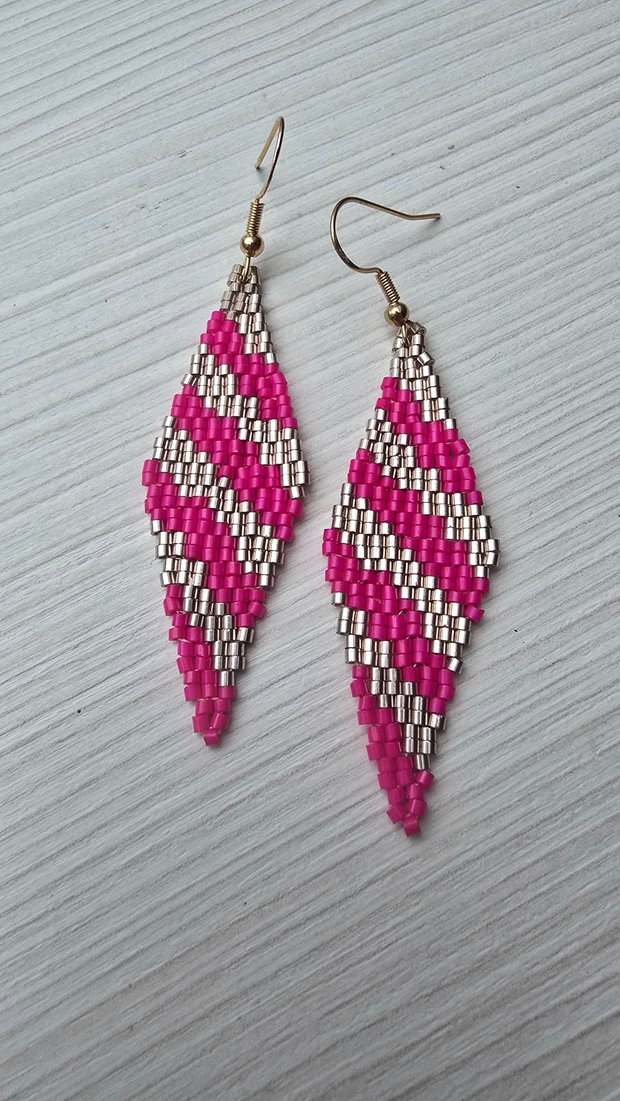 Cercei Diamond Fuchsia