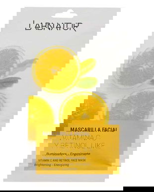 Masca Faciala cu Vitamina C - LabNatur Vitamin C and Retinol Face Mask, 15 ml