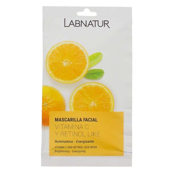 Masca Faciala cu Vitamina C - LabNatur Vitamin C and Retinol Face Mask, 15 ml