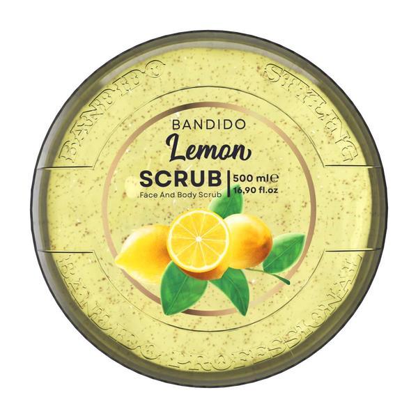 Scrub Facial și Corporal Bandido cu Lăm&acirc;ie și Efect de Peeling, 500 ml