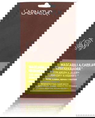 Masca de Par cu Keratina, Argan si Jojoba - LabNatur Regenerating Hair Mask, 20 ml