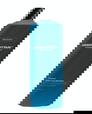 Sampon Hidratant pentru Par Cret si Ondulat cu Efect Anti-frizz - Sebastian Professional Twisted Elastic Curls Shampoo, 1000 ml