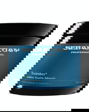 Masca Hidratanta pentru Par Cret si Ondulat cu Efect Anti-frizz - Sebastian Professional Twisted Elastic Curls Mask, 500 ml