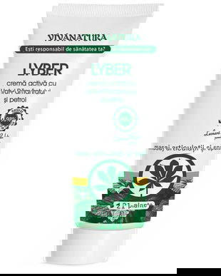Crema Activa cu Untul Pamantului si Petrol Lyber Vivanatura, 20 ml