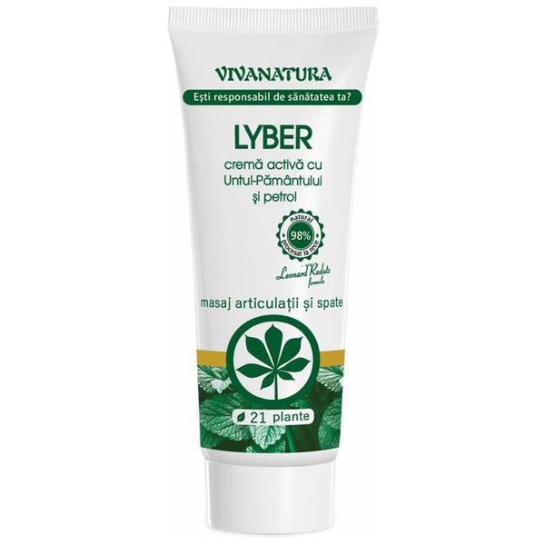 Crema Activa cu Untul Pamantului si Petrol Lyber Vivanatura, 20 ml