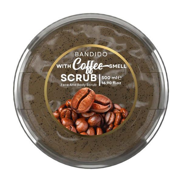 Scrub Facial și Corporal Bandido cu Cafea și Efect de Peeling, 500ml
