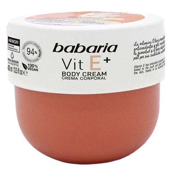 Crema de Corp cu Vitamina E - Babaria Vitamin E Body Cream, 400 ml