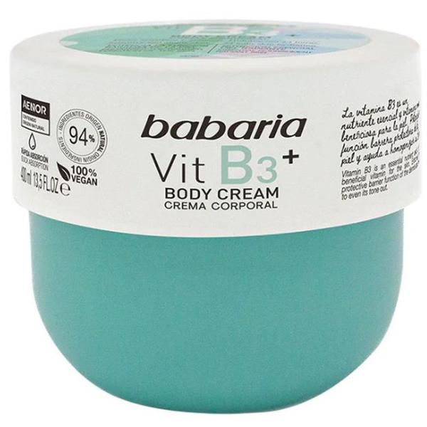 Crema de Corp cu Vitamina B3 - Babaria Vitamin B3 Body Cream, 400 ml