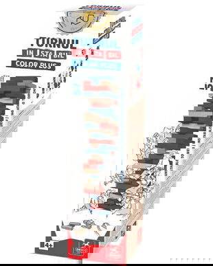 Turnul instabil color Plus. Piese din lemn