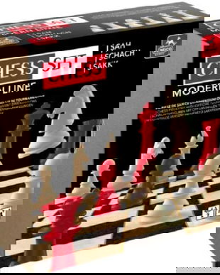 Sah. Modern line. Rosu