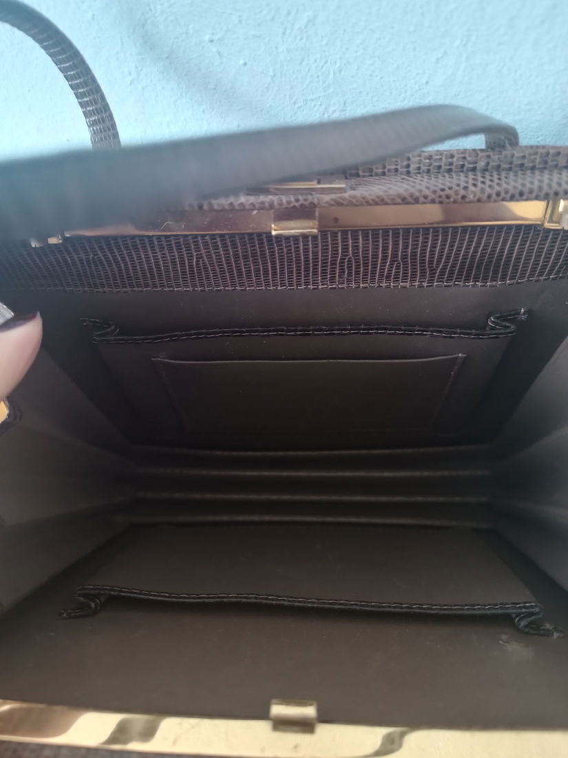 Geanta din piele de soparla