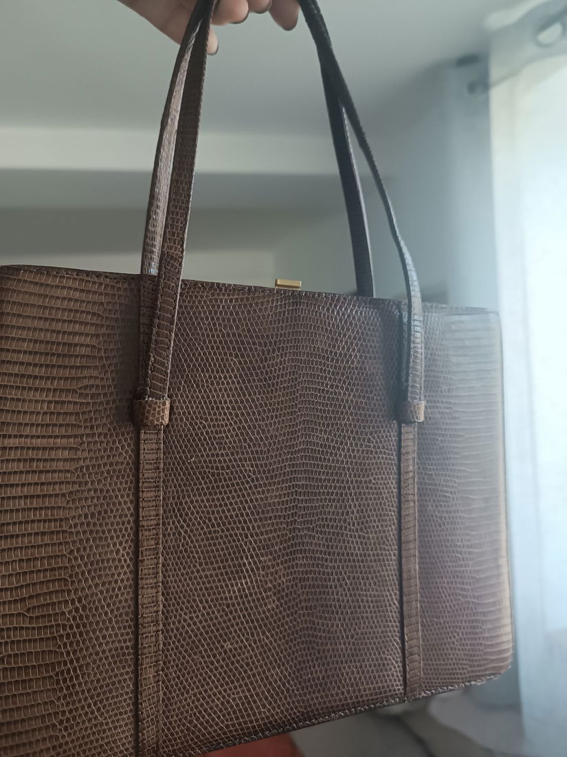 Geanta din piele de soparla