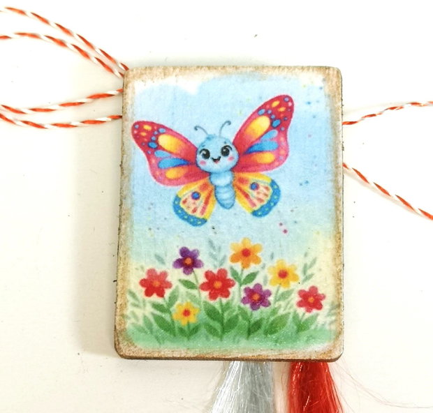 Martisor cu fluturas
