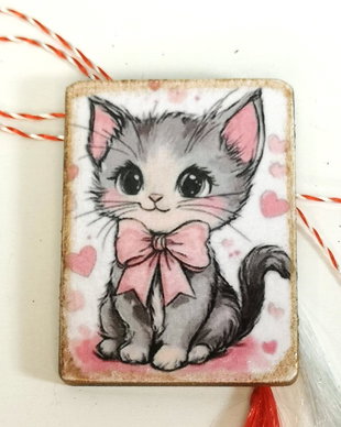 Martisor cu pisicuta