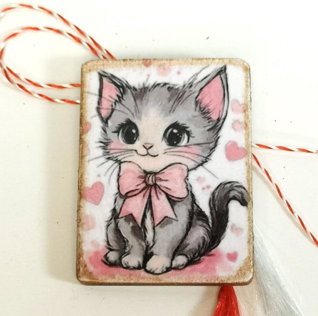 Martisor cu pisicuta