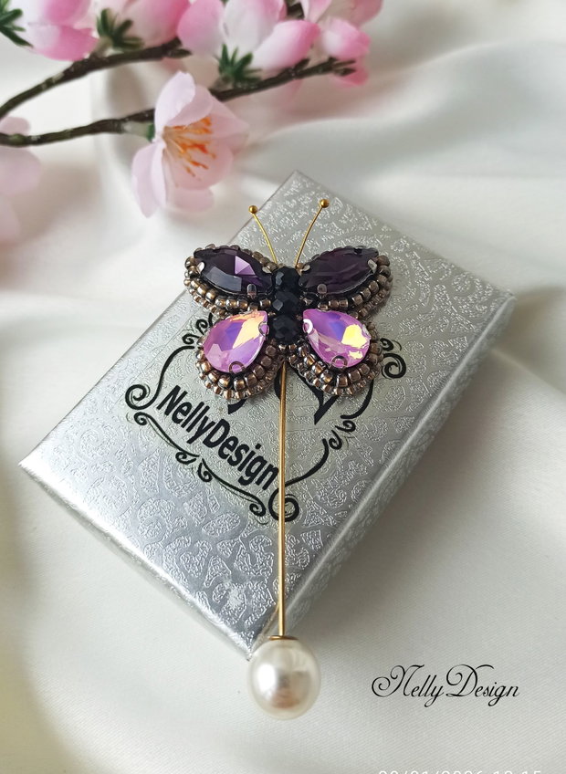 Fluturas - Brosa martisor