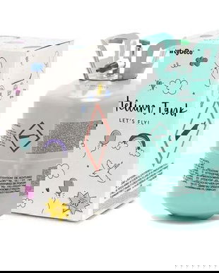 Butelie cu Heliu, &bdquo;ISP&rdquo;, 0,20 m3, Capacitate umflare 30 baloane, Turcoaz