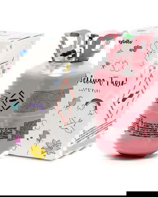 Butelie cu Heliu, &bdquo;ISP&rdquo;, 0,20 m3, Capacitate umflare 30 baloane, Roz