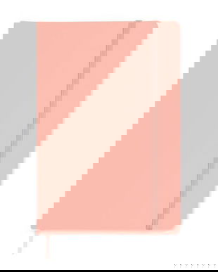 Agenda A5 nedatata, Piksel, cu coperta din imitatie piele, Roz, 192 pagini dictando