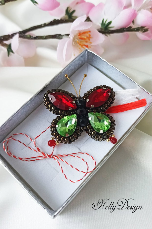 Fluturas - Brosa martisor