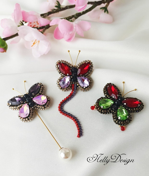 Fluturas - Brosa martisor