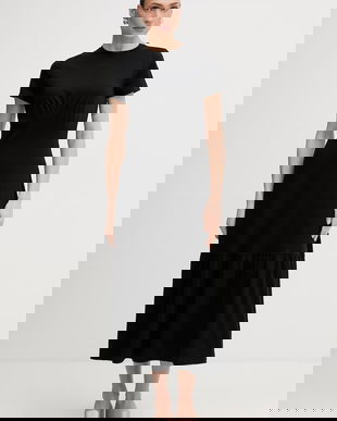 Dkny rochie din bumbac