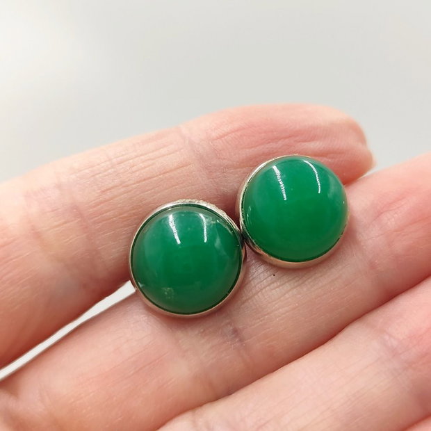 Butoni camasa cu verde 4599