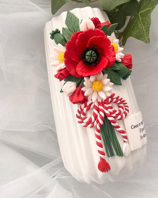 Vaza martisor: Flori de camp