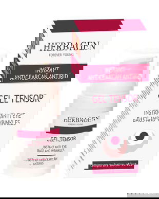 Gel Tensor Instant Anticearcan, Antirid - Herbagen Instant Anti Eye Bags and Wrinkles, 30 ml